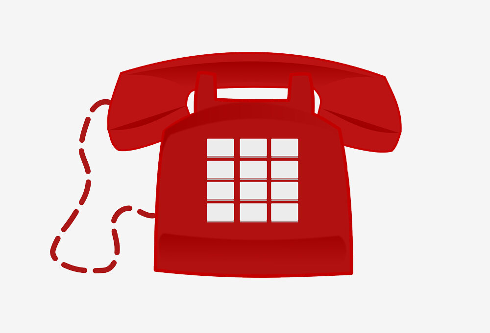 Ein rotes Telefon | © pixabay