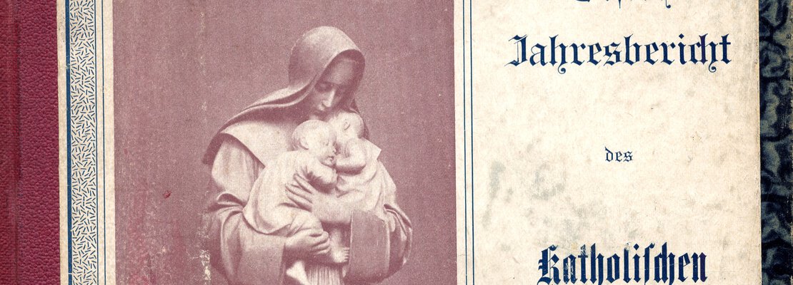 Der erste Jahresbericht des Katholischen Caritas-Verbandes München, für das Jahr 1900. | © (Archiv des DiCV München und Freising e.V., Bibliothek)