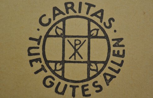 Erstes Logo des neuen „Katholischen Caritasverbands der Erzdiözese München und Freising e.V.“  | © (Archiv des DiCV München und Freising e.V., Altregistratur)