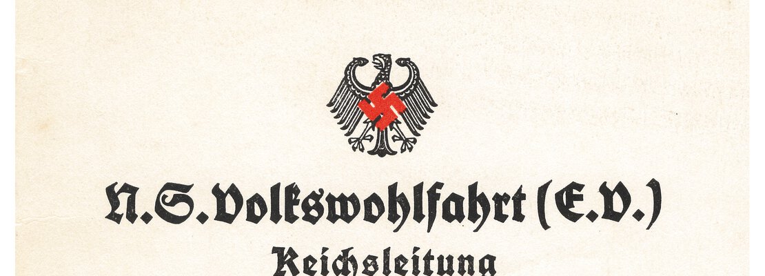 Arbeitsrichtlinien für die NSV, herausgegeben von der Reichsleitung, Berlin 1933. | © (Archiv des DiCV München und Freising e.V., Altregistratur)