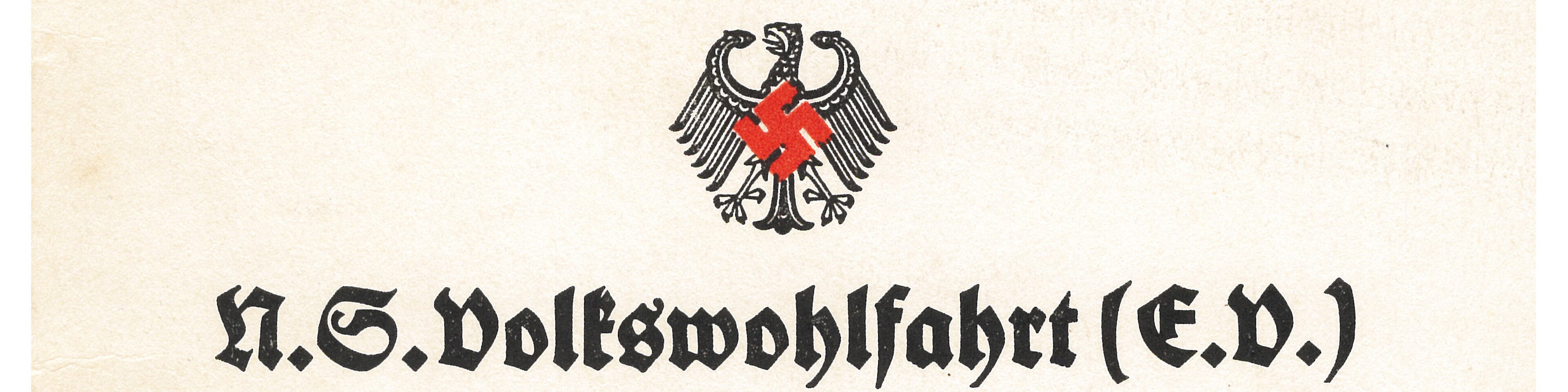 Arbeitsrichtlinien für die NSV, herausgegeben von der Reichsleitung, Berlin 1933. | © (Archiv des DiCV München und Freising e.V., Altregistratur)